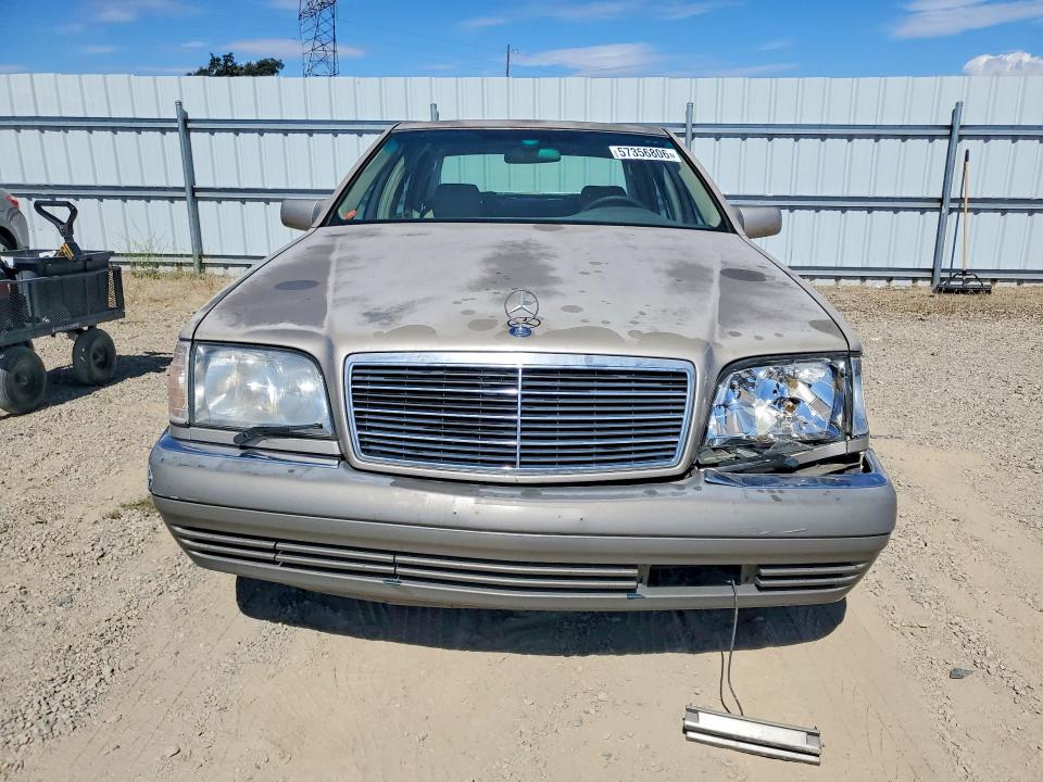 1995 Mercedes-benz S class VIN WDBGA43E9SA252433 COPART salvage auction — FRONT END, AZ - DIS/DLR/EXP ONLY CLEAN TITLE, sold $550 on 2026-07-17 (photo 5)