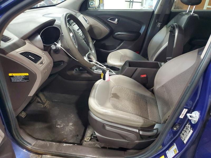 2013 Hyundai Tucson VIN KM8JU3AC7DU694120 COPART salvage auction — MECHANICAL, Ny - Certificate Of Title, sold $1,400 on 2026-07-06 (photo 7)