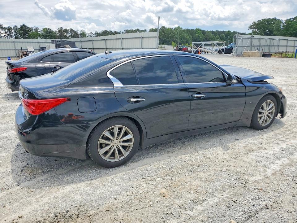 2014 Infiniti VIN JN1BV7AR8EM693631 COPART salvage auction — FRONT END, Ga - Cert Of Title-Salvage, sold $600 on 2026-07-20 (photo 3)