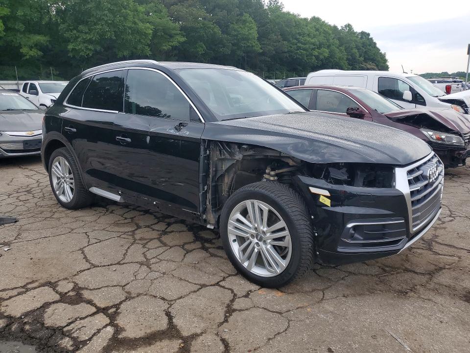 2018 Audi Q5 VIN WA1CNAFY4J2219965 COPART salvage auction — FRONT END, Ga - Cert Of Title-Salvage, sold $10,100 on 2026-07-10 (photo 4)
