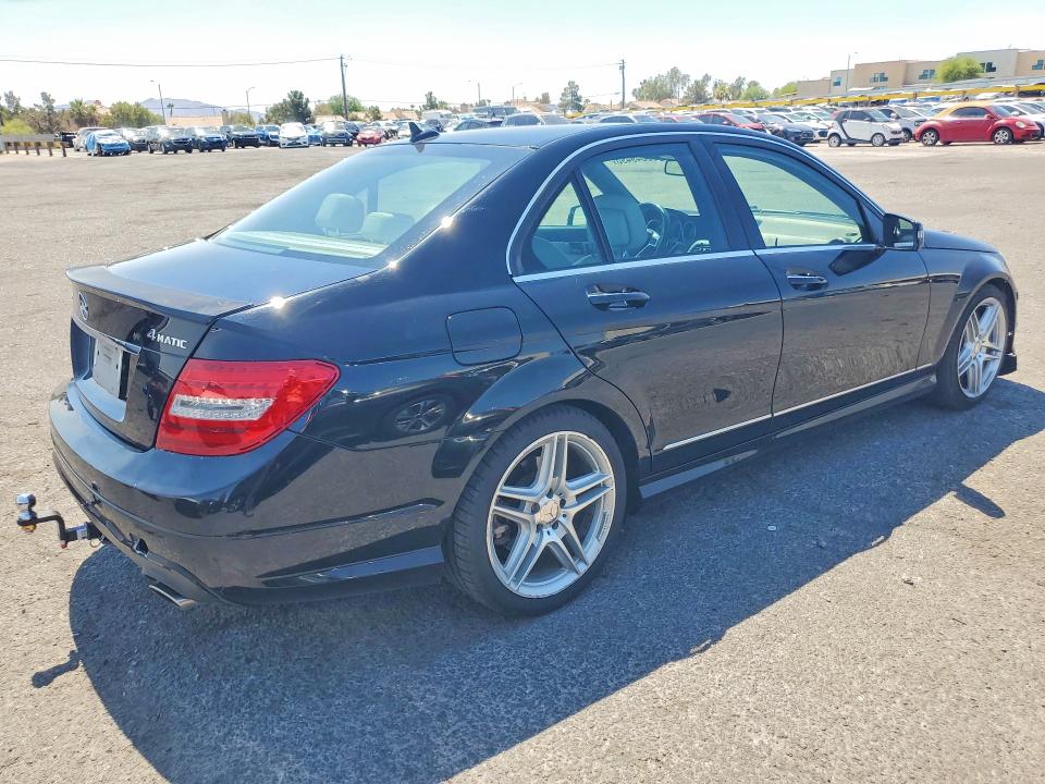 2014 Mercedes-benz VIN WDDGF8AB3EA920692 COPART salvage auction — FRONT END, Tx - Certificate Of Title, sold $1,600 on 2026-07-29 (photo 3)