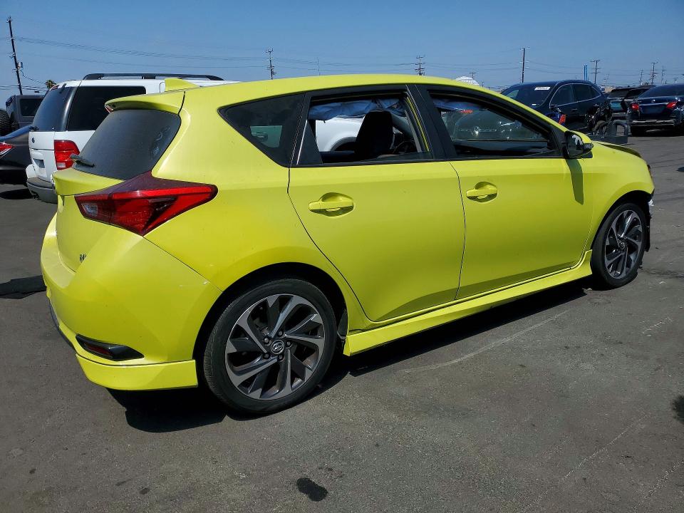 2017 Toyota Corolla VIN JTNKARJE0HJ532967 COPART salvage auction — FRONT END, CA - SALVAGE CERTIFICATE, sold $2,200 on 2026-07-27 (photo 3)