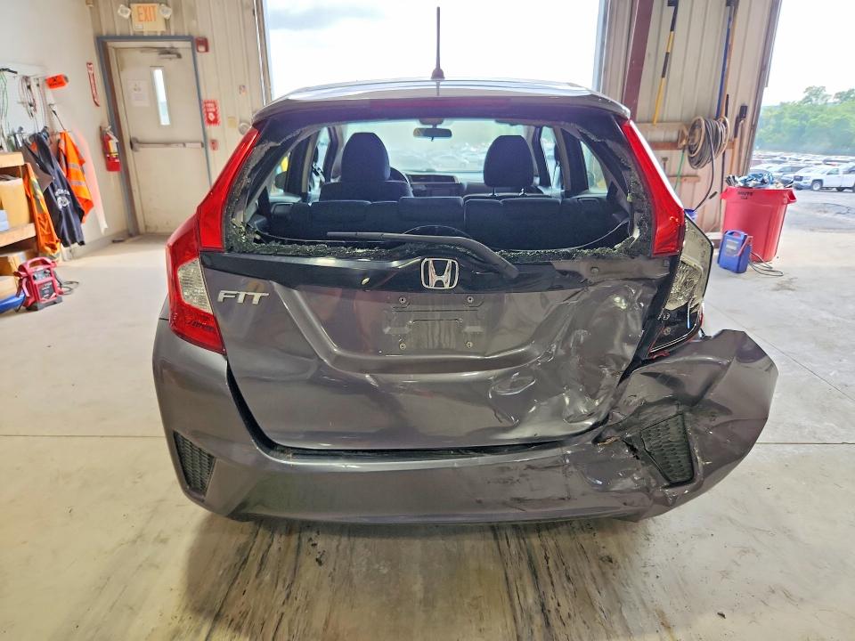 2017 Honda Fit VIN JHMGK5H53HS017525 COPART salvage auction — REAR END, PA - CERT OF SALV-R=RECONSTRUCTED, sold $950 on 2026-07-24 (photo 6)