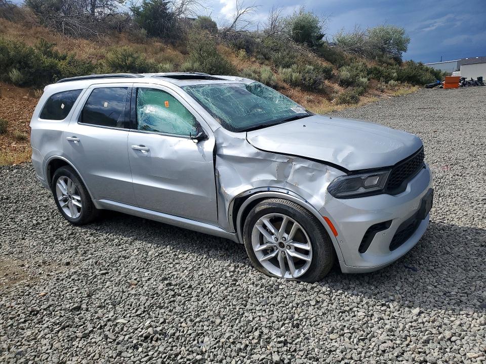 2025 Dodge Durango VIN 1C4RDJDG3SC543241 COPART salvage auction — ROLLOVER, Nv - Salvage Title (P), sold $13,200 on 2026-07-09 (photo 4)