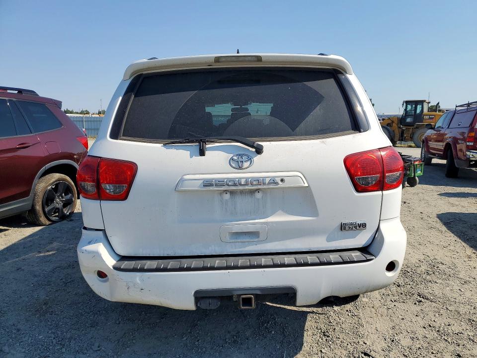 2013 Toyota Sequoia VIN 5TDBY5G11DS075063 COPART salvage auction — FRONT END, Ca - Salvage Certificate, sold $3,400 on 2026-07-07 (photo 6)