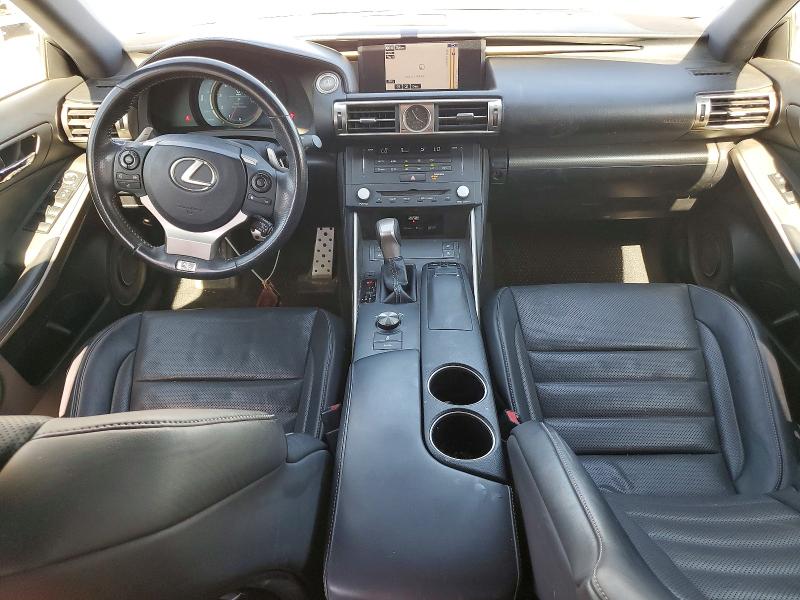 2015 Lexus Is VIN JTHBE1D21F5014981 COPART salvage auction — FRONT END, Tx - Salvage Vehicle Title, sold $125 on 2026-07-10 (photo 8)