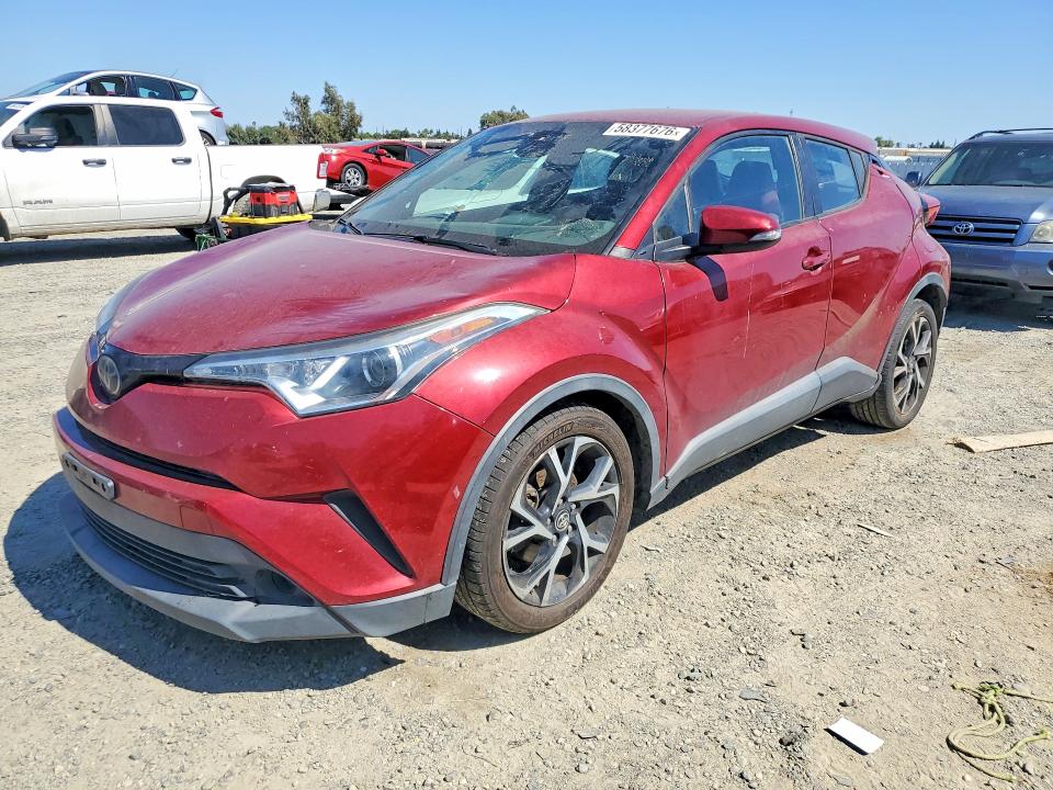 2018 Toyota VIN NMTKHMBXXJR031658 COPART salvage auction — FRONT END, Ca - Dis/Dlr/Exp Only Clean Title, sold $4,550 on 2026-07-28 (photo 1)