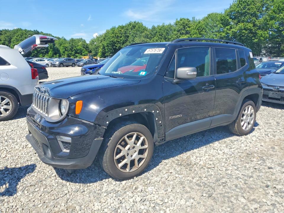 2021 Jeep Renegade VIN ZACNJDD15MPM20881 COPART salvage auction — FRONT END, Ma - Cert Of Title-Salvage, sold $2,550 on 2026-07-17 (photo 1)