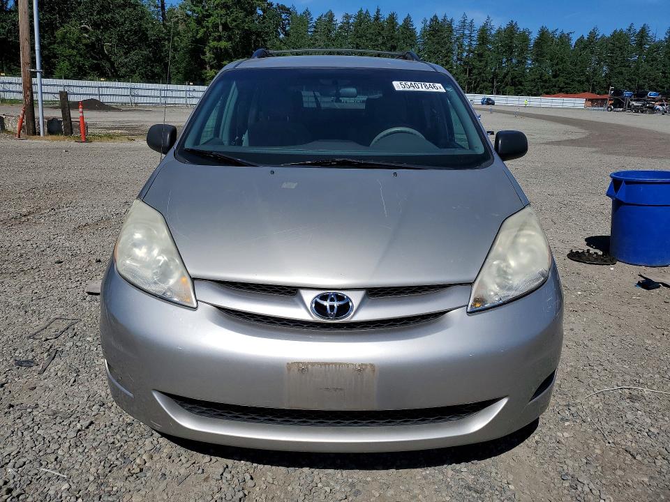2006 Toyota Sienna VIN 5TDZA23CX6S422000 COPART salvage auction — FRONT END, WA - BILL OF SALE, sold $1,050 on 2026-07-24 (photo 5)