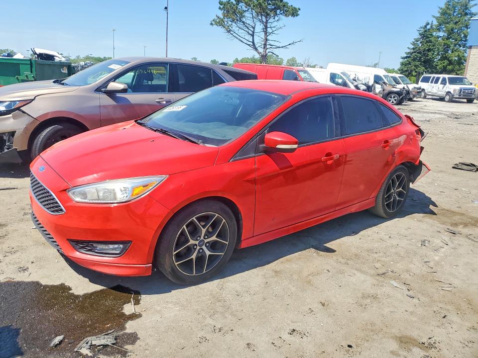 2015 Ford Focus VIN 1FADP3F27FL292864 COPART salvage auction — REAR END, MI - CERTIFICATE OF TITLE, sold $525 on 2026-07-02 (photo 1)