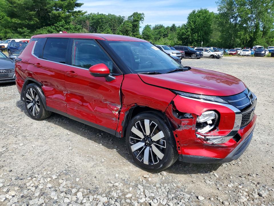 2025 Mitsubishi VIN JA4J4VA84SZ038561 COPART salvage auction — SIDE, Oh - Certificate Of Title, sold $15,700 on 2026-07-29 (photo 4)
