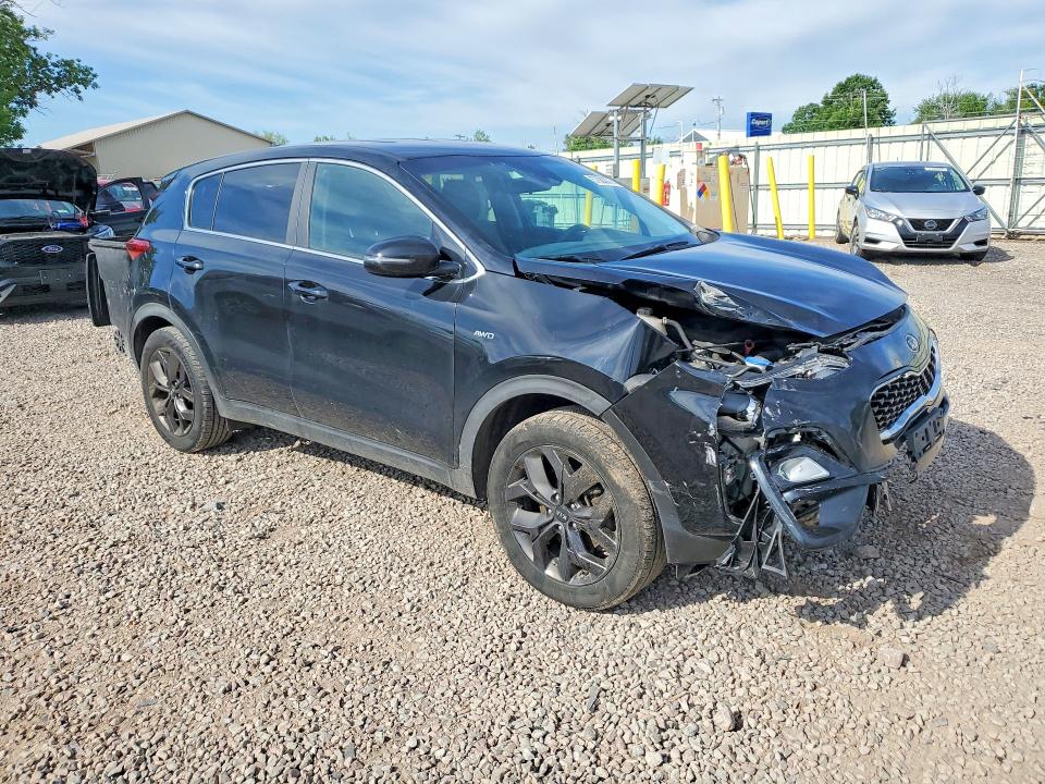 2022 Kia Sportage VIN KNDPMCAC1N7951075 COPART salvage auction — FRONT END, Salvage Title, sold $4,000 on 2026-07-13 (photo 4)