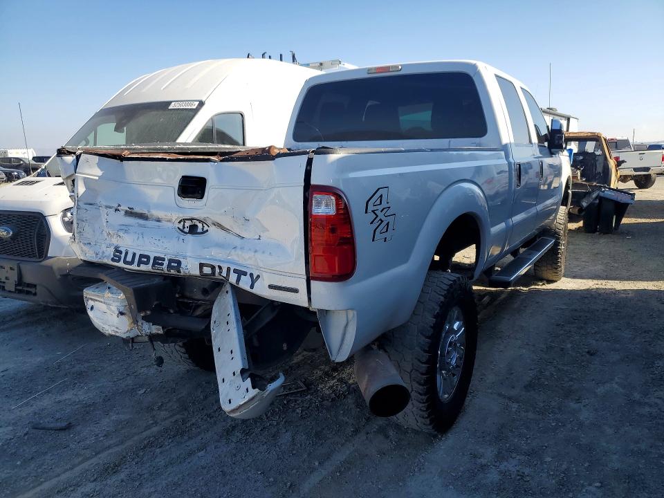 2015 Ford F250 VIN 1FT7W2B62FEC63385 COPART salvage auction — REAR END, Ca - Salvage Certificate, sold $1,450 on 2026-07-02 (photo 3)