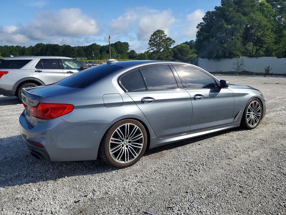 2018 BMW M5 VIN WBAJB9C5XJB287277 COPART salvage auction — MINOR DENT/SCRATCHES, Mt - Certificate Of Title, sold $9,700 on 2026-07-30 (photo 3)