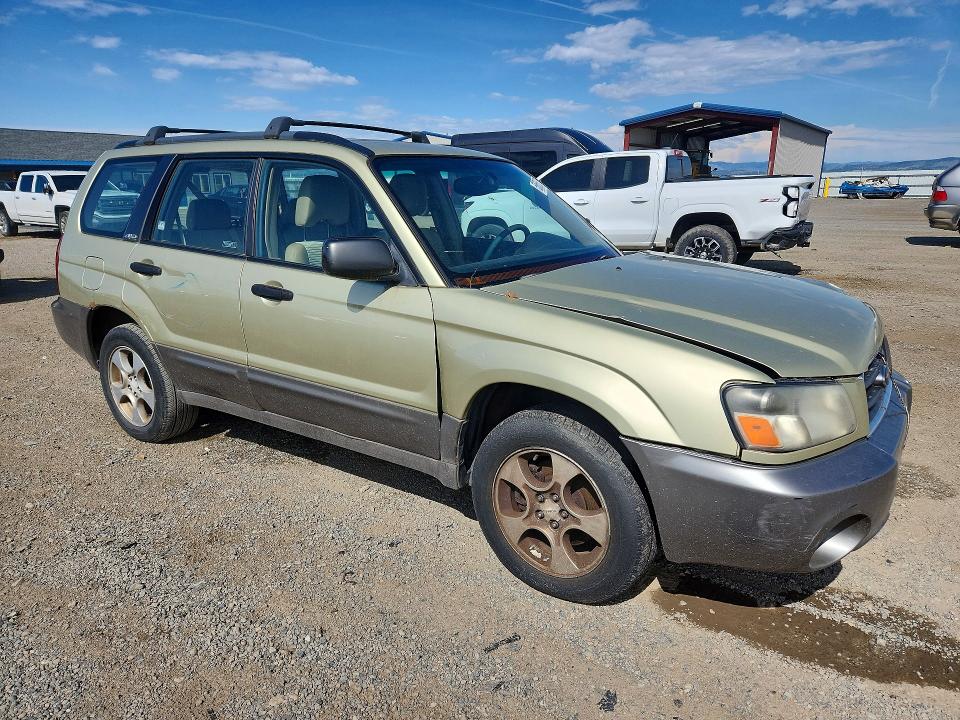 2003 Subaru Forester VIN JF1SG65683H720498 COPART salvage auction — FRONT END, Mt - Certificate Of Title, sold $200 on 2026-07-14 (photo 4)