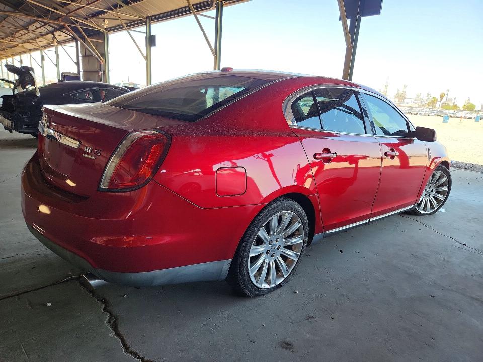 2010 Lincoln Mks VIN 1LNHL9FT4AG612058 COPART salvage auction — REAR END, Az - Cert Of Title - Salvage, sold $1,200 on 2026-07-08 (photo 3)