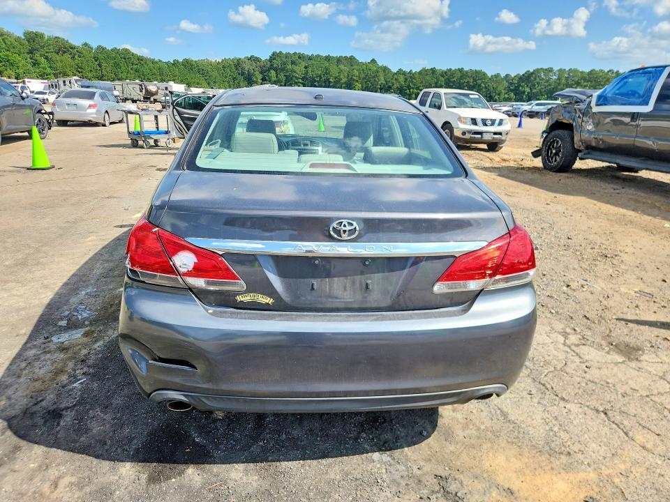 2012 Toyota Avalon VIN 4T1BK3DB3CU456681 COPART salvage auction — FRONT END, Ms - Cert Of Title-Salvaged, sold $850 on 2026-07-31 (photo 6)