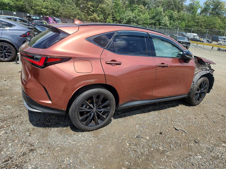 2025 Lexus VIN JTJKKCFZ2S2043253 COPART salvage auction — FRONT END, Md - Cert Of Salvage > 75% Damage, sold $23,200 on 2026-07-17 (photo 3)