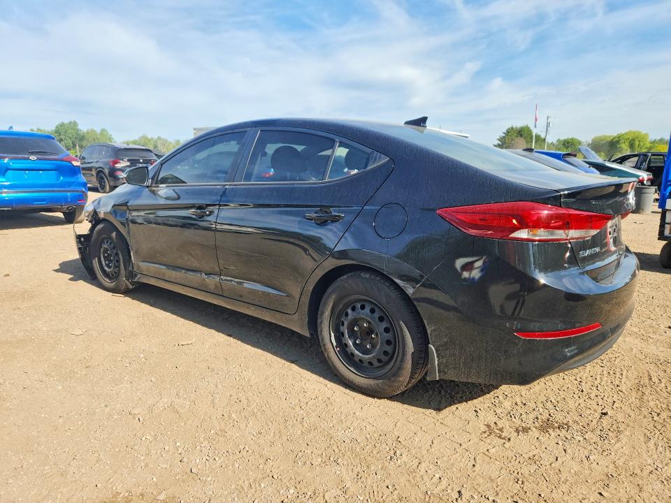 2017 Hyundai Elantra VIN KMHD84LF1HU322082 COPART salvage auction — SIDE, On - Permit Salvage, sold $2,500 on 2026-07-14 (photo 2)