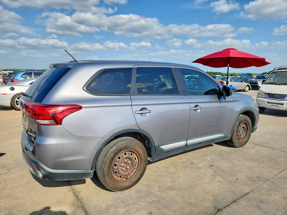 2016 Mitsubishi Outlander VIN JA4AD2A37GZ062203 COPART salvage auction — SIDE, TX - CERTIFICATE OF TITLE, sold $1,850 on 2026-07-30 (photo 3)