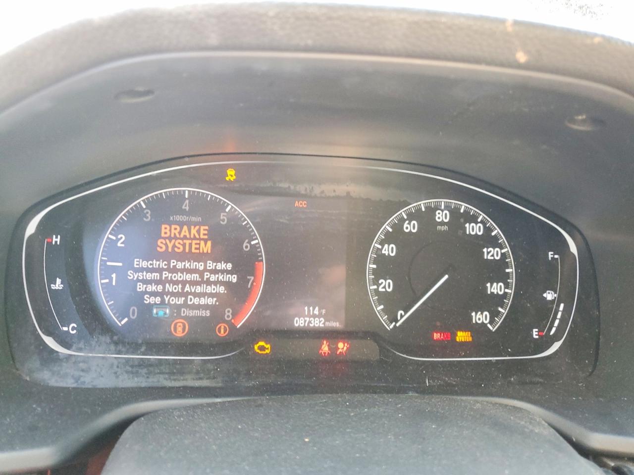 2018 Honda Accord VIN 1HGCV1F53JA043980 COPART salvage auction — Rear End, FL - CERTIFICATE OF TITLE, sold $1,000 on 2026-07-09 (photo 9)