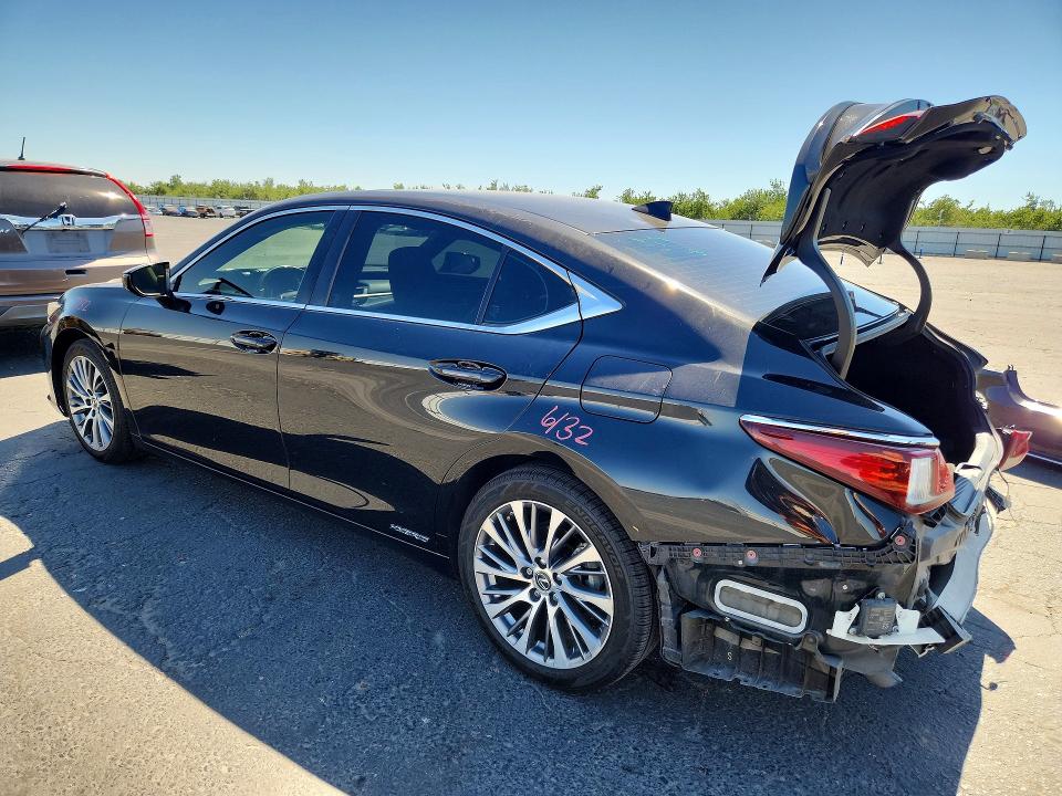 2019 Lexus ES VIN JTHB21B10K2034217 COPART salvage auction — REAR END, Ca - Salvage Certificate, sold $13,000 on 2026-07-02 (photo 2)