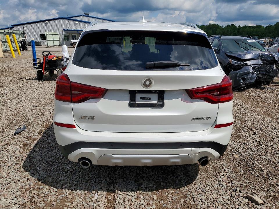 2019 BMW X3 VIN 5UXTR9C53KLP77352 COPART salvage auction — FRONT END, Ny - Mv-907A Salvage Certificate, sold $8,600 on 2026-07-13 (photo 6)