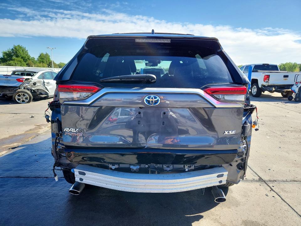 2021 Toyota Rav 4 VIN JTMFB3FV2MD035758 COPART salvage auction — REAR END, CO - PUBLIC - SALVAGE TITLE, sold $20,400 on 2026-07-27 (photo 6)
