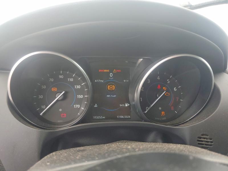 2017 Jaguar F-pace VIN SADCJ2BV1HA074469 COPART salvage auction — MINOR DENT/SCRATCHES, Tx - Certificate Of Title, sold $3,900 on 2026-07-09 (photo 9)