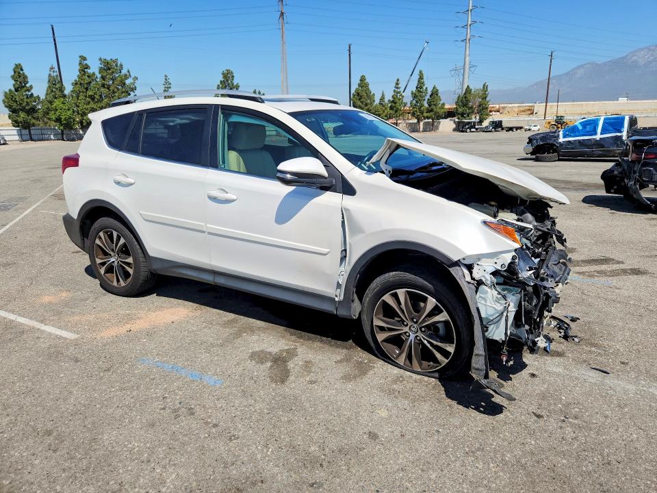 2015 Toyota Rav 4 VIN 2T3YFREV9FW138263 COPART salvage auction — FRONT END, Ca - Salvage Certificate, sold $2,550 on 2026-07-02 (photo 4)