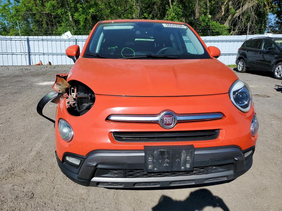 2016 Fiat 500x VIN ZFBCFYCT3GP515918 COPART salvage auction — FRONT END, On - Permit Salvage, sold $1,150 on 2026-07-07 (photo 5)