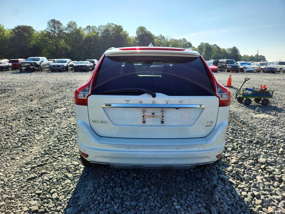 2017 Volvo Xc60 VIN YV449MRU9H2122678 COPART salvage auction — FRONT END, Nc - Salvage Certificate Of Title, sold $4,900 on 2026-08-05 (photo 6)