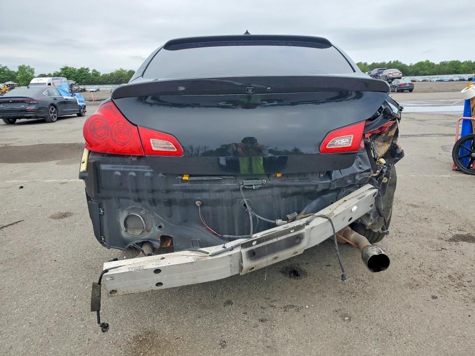 2012 Infiniti G VIN JN1CV6AR2CM970267 COPART salvage auction — REAR END, Ny - Mv-907A Salvage Certificate, sold $700 on 2026-07-06 (photo 6)