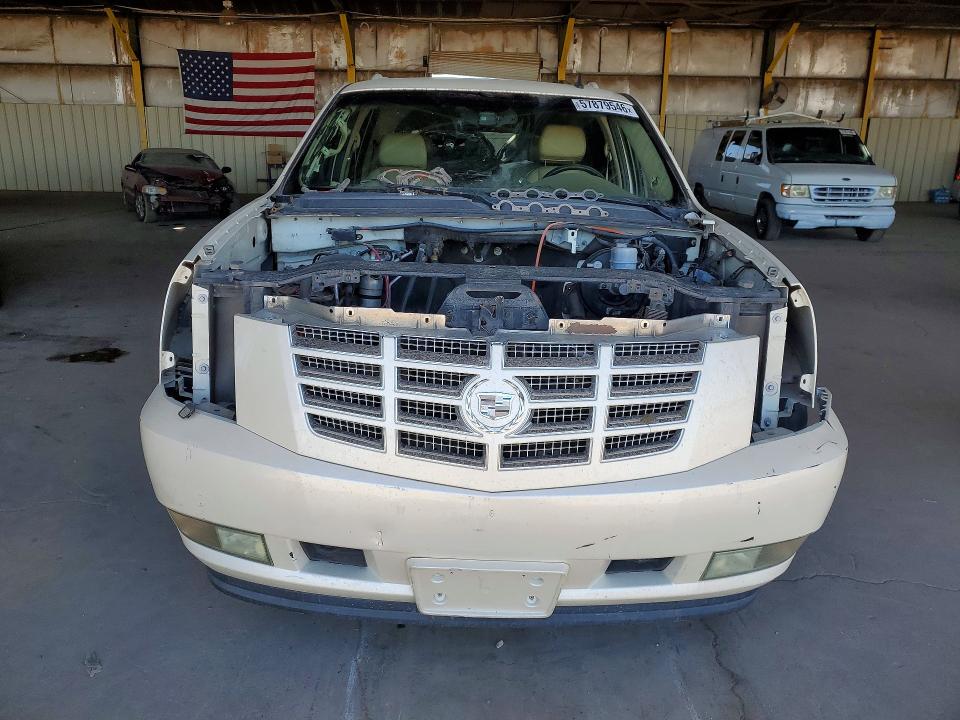 2008 Cadillac Escalade VIN 1GYFK66808R245838 COPART salvage auction — FRONT END, Az - Certificate Of Title, sold $500 on 2026-07-20 (photo 5)