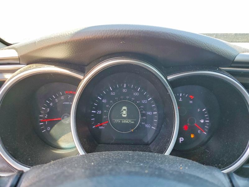2015 Kia VIN KNAGM4A7XF5577181 COPART salvage auction — FRONT END, In - Cert Of Title-Salvage Title, sold $500 on 2026-07-06 (photo 9)