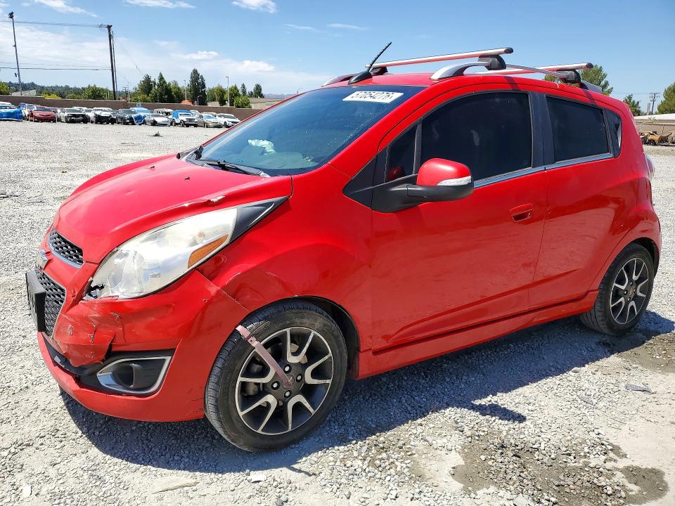 2015 Chevrolet Spark VIN KL8CF6S97FC755379 COPART salvage auction — FRONT END, Ca - Salvage Certificate, sold $1,050 on 2026-07-15 (photo 1)