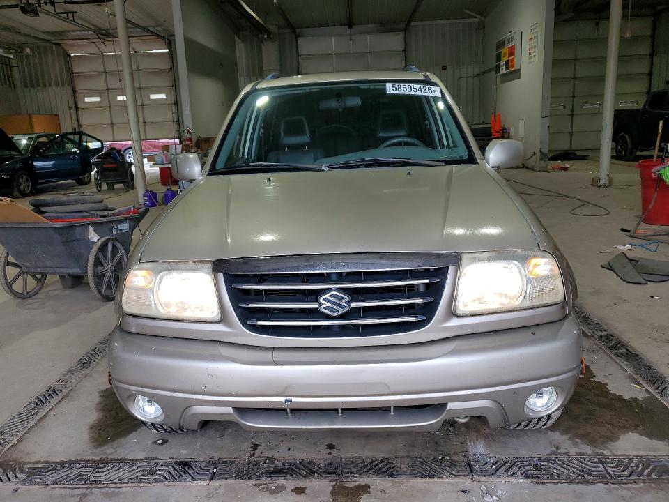 2002 Suzuki Xl-7 VIN JS3TX92V724121630 COPART salvage auction — FRONT END, Pa - Certificate Of Salvage, sold $525 on 2026-07-09 (photo 5)