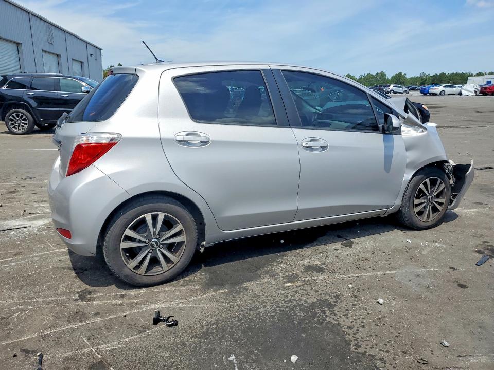2012 Toyota Yaris VIN JTDKTUD37CD517224 COPART salvage auction — FRONT END, Fl - Cert Of Title Slvg Rebuildable, sold $1,050 on 2026-07-08 (photo 3)
