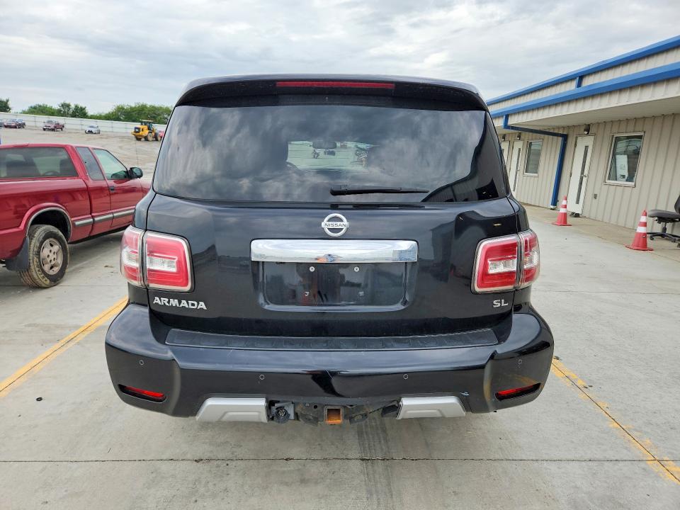 2018 Nissan Armada VIN JN8AY2NC8JX502733 COPART salvage auction — FRONT END, Ky - Cert Of Title-Salvage, sold $3,500 on 2026-07-16 (photo 6)
