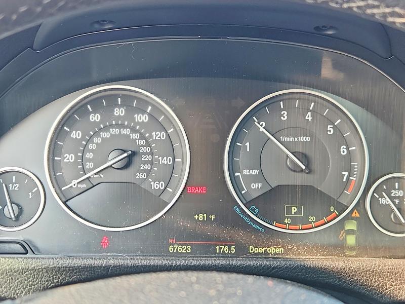 2015 BMW VIN WBA3B1G53FNT07475 COPART salvage auction — REAR END, Tx - Salvage Vehicle Title, sold $2,800 on 2026-07-06 (photo 9)