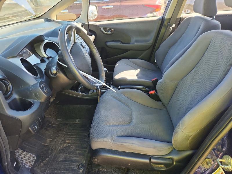 2013 Honda Fit VIN JHMGE8G37DC019629 COPART salvage auction — FRONT END, Il - Salvage Certificate, sold $950 on 2026-07-14 (photo 7)