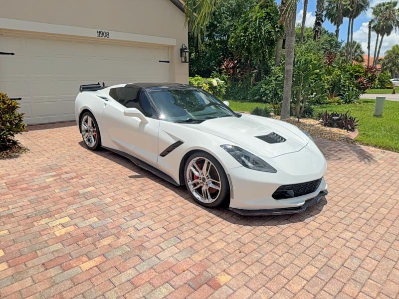 2016 Chevrolet Corvette stingray VIN 1G1YL2D71G5104192 — COPART salvage auction photo