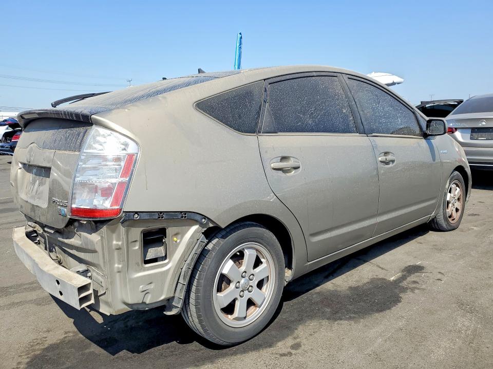 2006 Toyota Prius VIN JTDKB20U263184415 COPART salvage auction — REAR END, CA - SALVAGE CERTIFICATE, sold $450 on 2026-07-13 (photo 3)