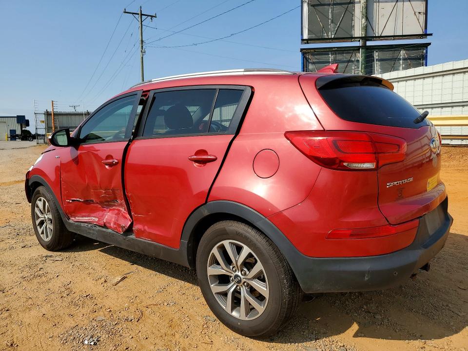 2014 Kia Sportage VIN KNDPBCAC3E7582189 COPART salvage auction — SIDE, Va - Cert Of Title - Salvage, sold $1,250 on 2026-07-31 (photo 2)