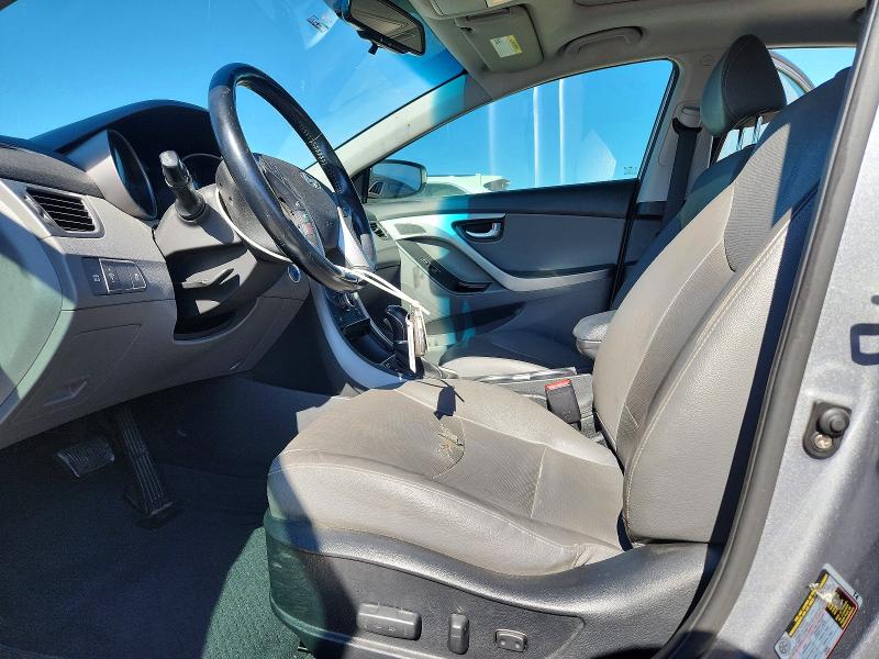 2014 Hyundai VIN KMHDH4AE3EU204461 COPART salvage auction — FRONT END, CA - SALVAGE CERTIFICATE, sold $1,800 on 2026-07-24 (photo 7)