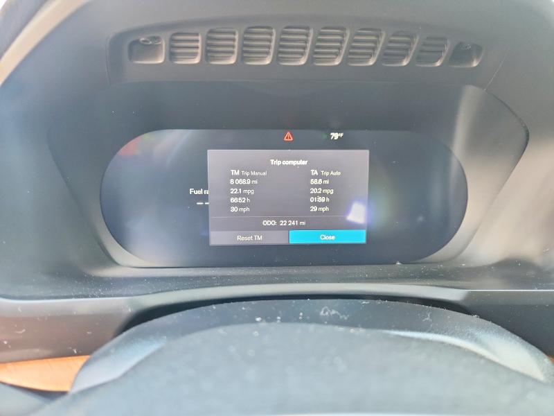 2025 Volvo Xc90 VIN YV4062PE8S1342169 COPART salvage auction — REAR END, TX - SALVAGE VEHICLE TITLE, sold $8,600 on 2026-07-28 (photo 9)