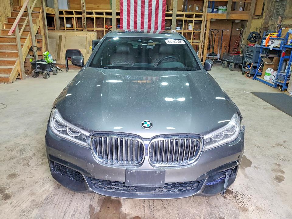 2016 BMW 7er VIN WBA7F2C58GG419079 COPART salvage auction — FRONT END, Mn - Cert Of Title-Salvage, sold $125 on 2026-07-21 (photo 5)