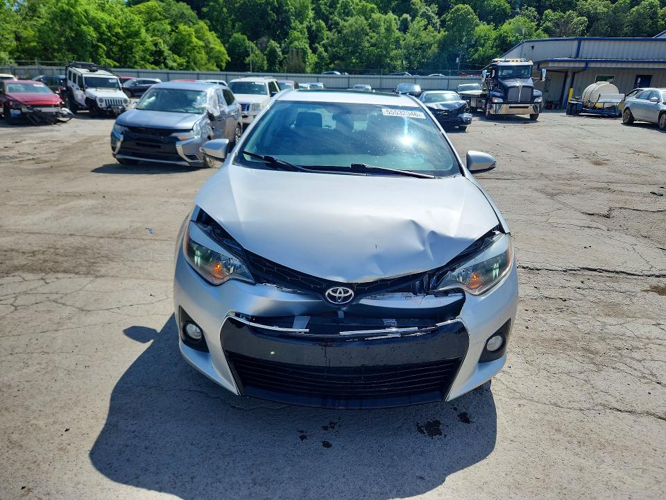 2014 Toyota Corolla VIN 2T1BURHE0EC009831 COPART salvage auction — FRONT END, Pa - Certificate Of Salvage, sold $3,600 on 2026-07-02 (photo 5)