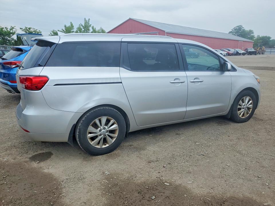2016 Kia SEDONA VIN KNDMB5C15G6087446 COPART salvage auction — MECHANICAL, On - Permit No Brand - Fit, sold $925 on 2026-07-07 (photo 3)