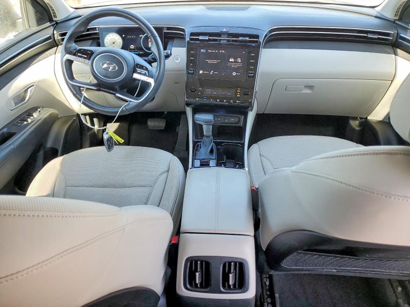 2023 Hyundai Tucson VIN 5NMJF3AE5PH263481 COPART salvage auction — FRONT END, Ca - Salvage Certificate, sold $7,100 on 2026-07-31 (photo 8)